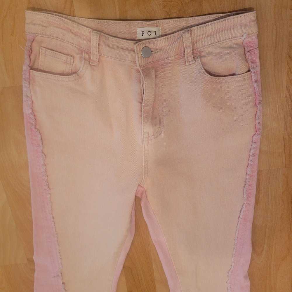 POL Add Some Flare Jean Pink Size Small - Picture 6 of 10